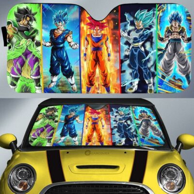 Demon Slayer Car Sunshade Custom Anime Car Accessories