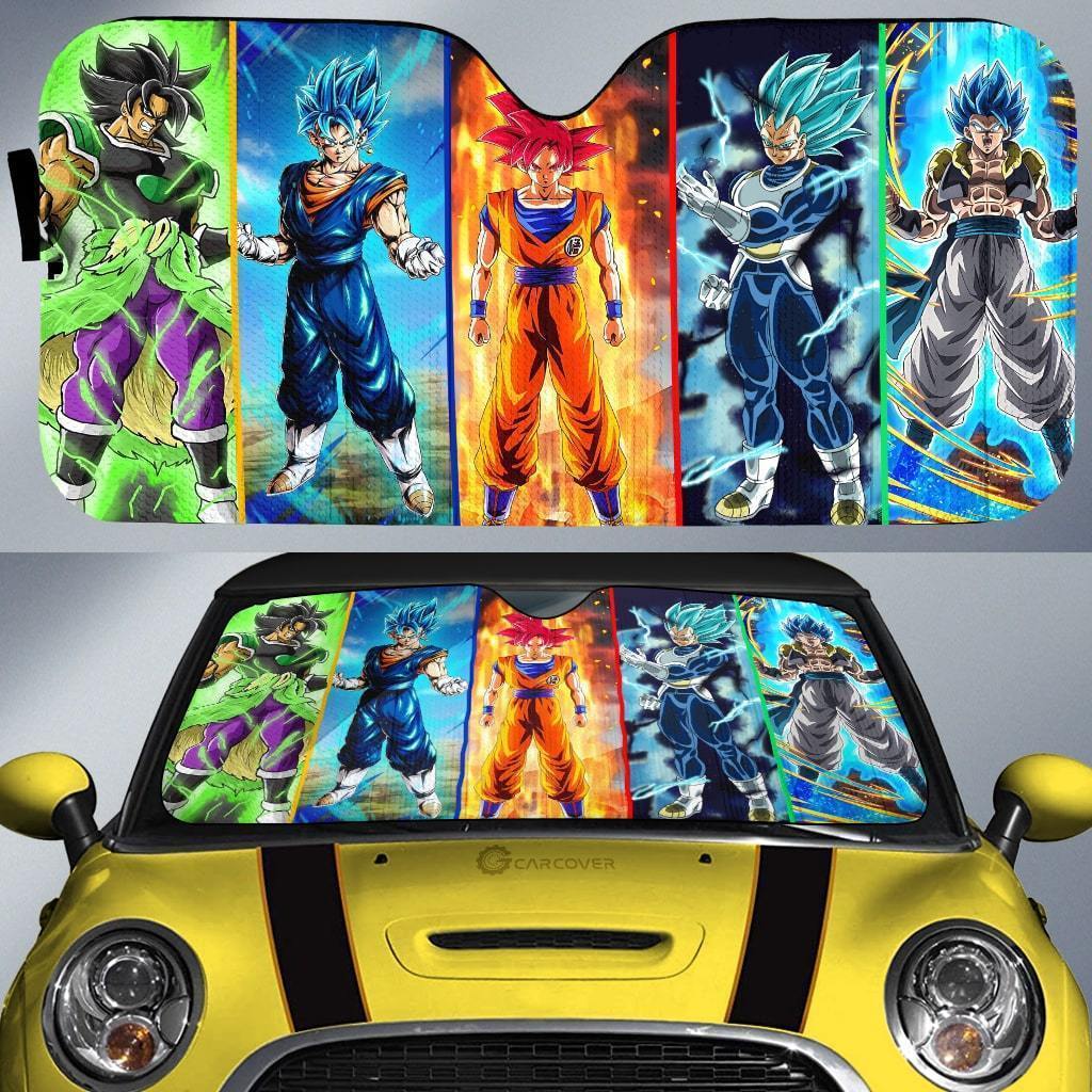 Demon Slayer Car Sunshade Custom Anime Car Accessories