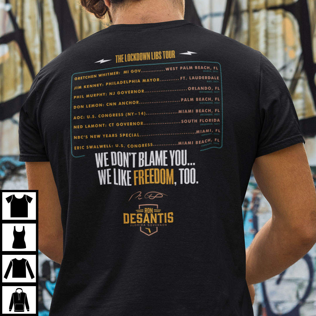 Escape To Florida Shirt Desantis Shirt Ron Desantis Campaign - Image 2