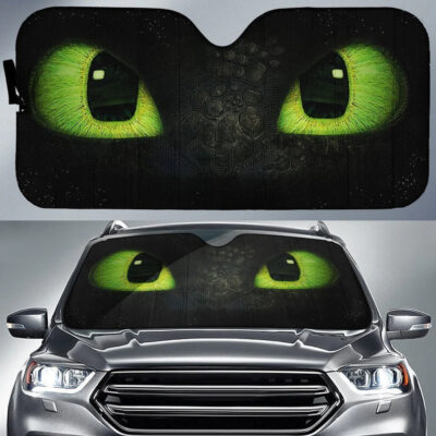 Demon Slayer Car Sunshade Custom Anime Car Accessories
